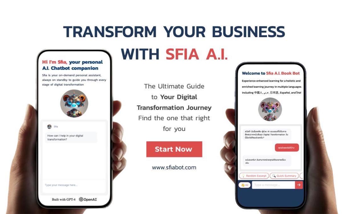 รู้จัก Sfia A.I. ‘บอทนักอ่าน’ ครั้งแรกของไทย